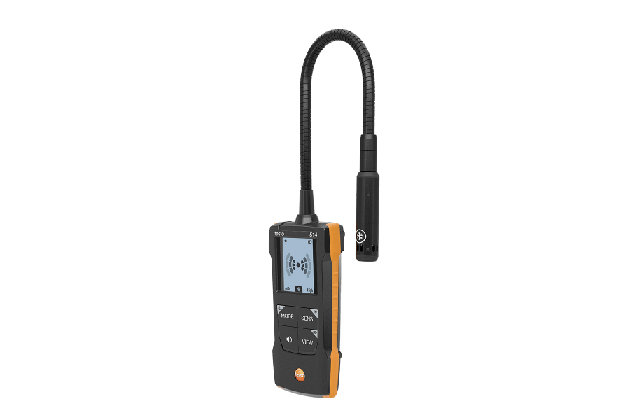 Testo 514 - Detektor úniku chladiv - Citlivost 3 g/rok